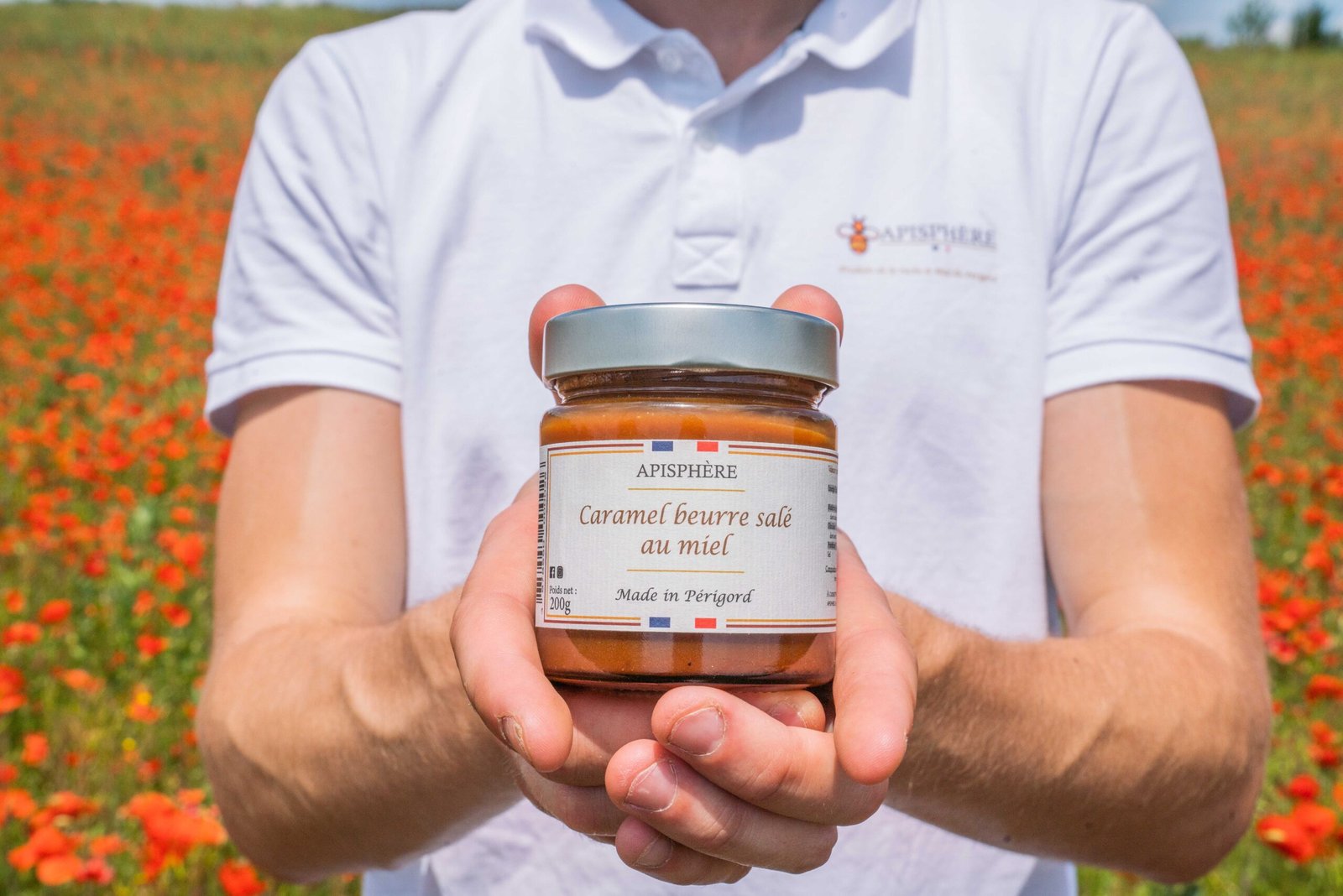 Caramel beurre salé au miel 200g