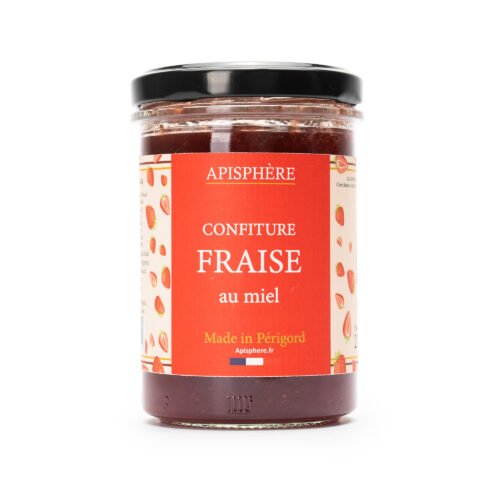 Confiture de fraise au miel